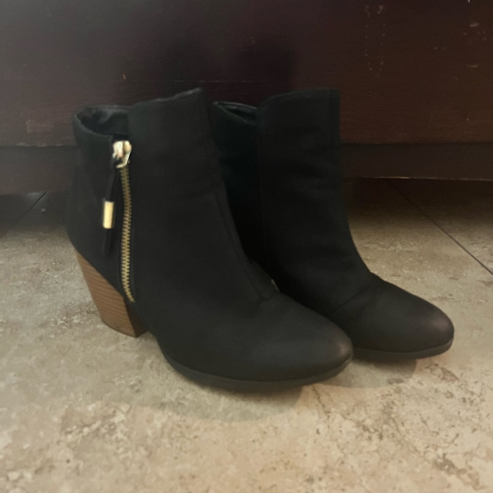 Black booties